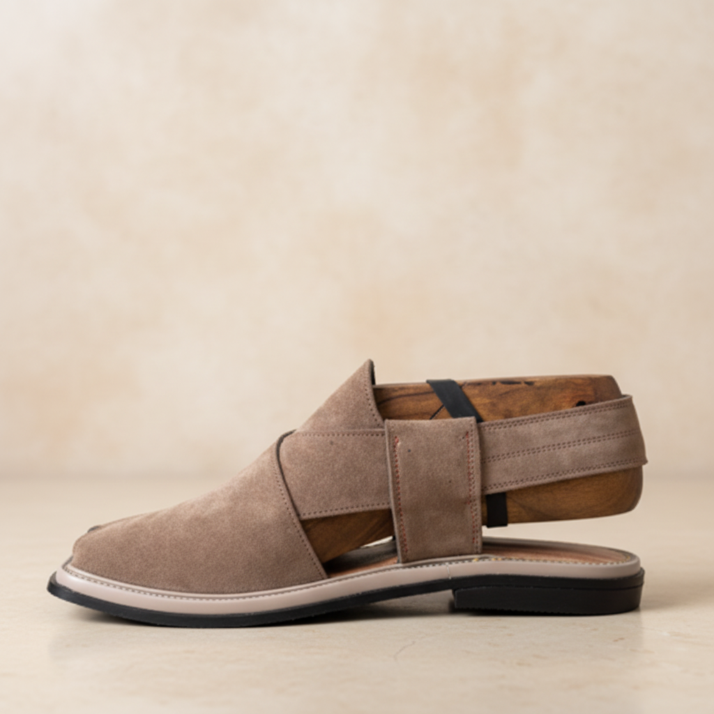 Leather Sandal - Left Side