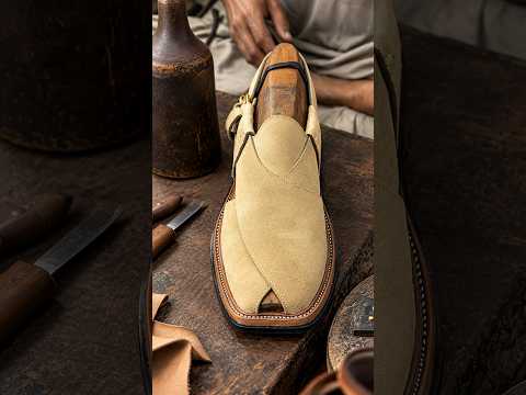 Sandy Beige Suede Peshawari Sandal – Handmade (Article 018)